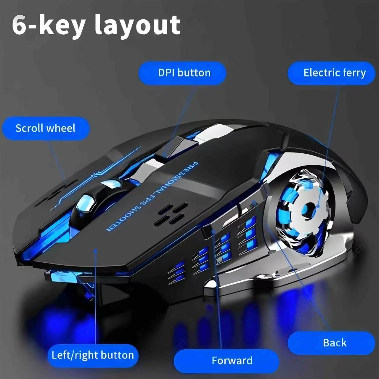 Bluetooth Mouse Gaming Compute - огляд і ціна Gaming Console Buttons
