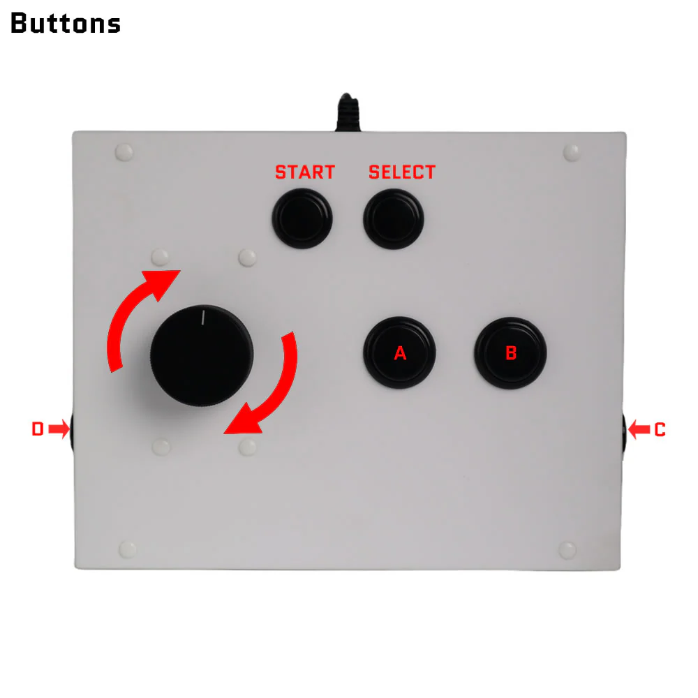 Left/Right Hand Layout Games C - огляд і ціна Gaming Console Buttons