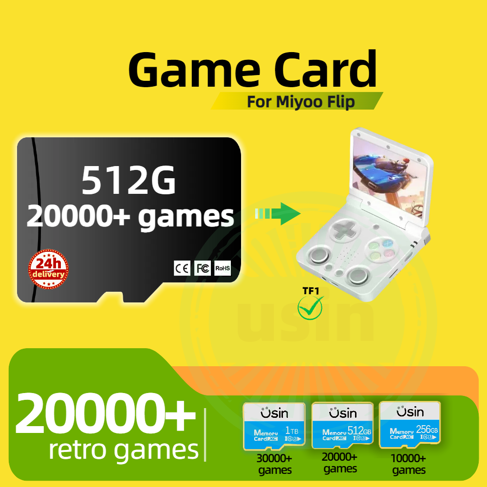 Game Card For Miyoo Flip 30000 - огляд і ціна Gaming Console Latest