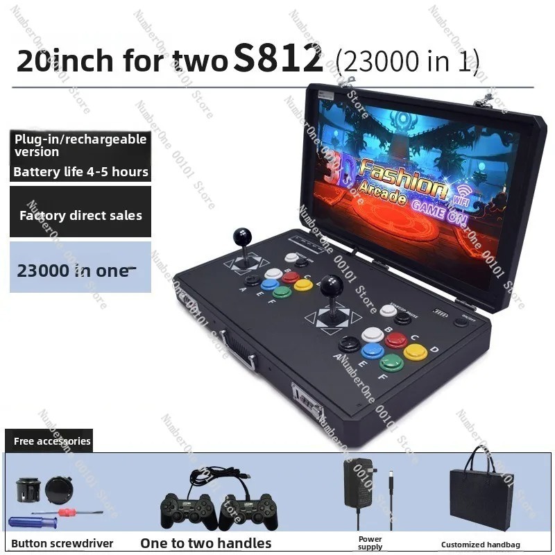 Portable Retro Arcade Game Con - огляд і ціна Gaming Console Tv
