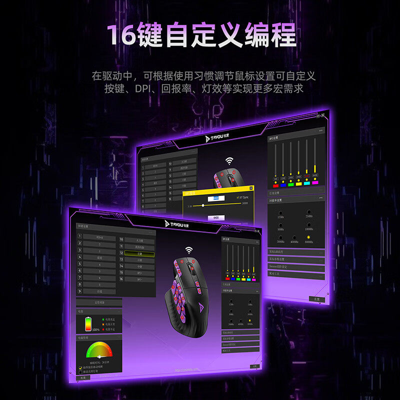 TAIDU TSG908 Gaming Mouse Mult - огляд і ціна Gaming Console Buttons